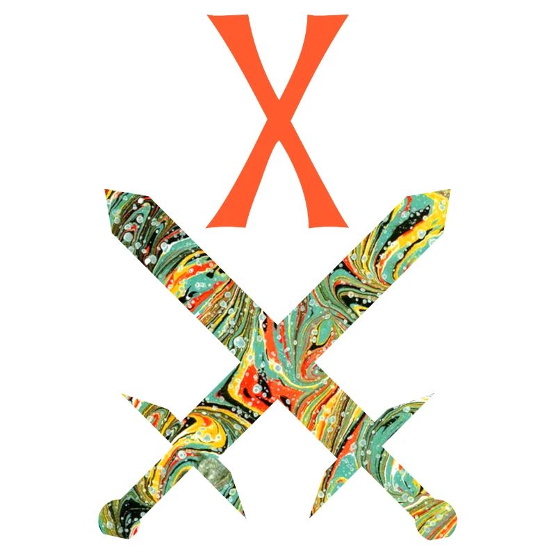 Épées croisées E 200 x