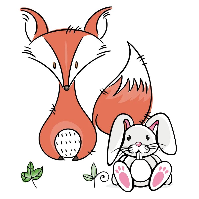 Fox and Rabbit