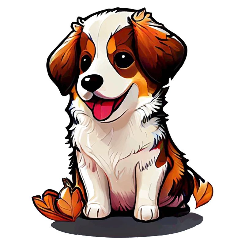 Cute dog, great effect