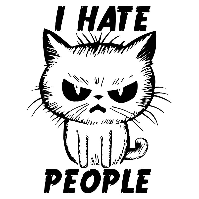 I hate people Shirt