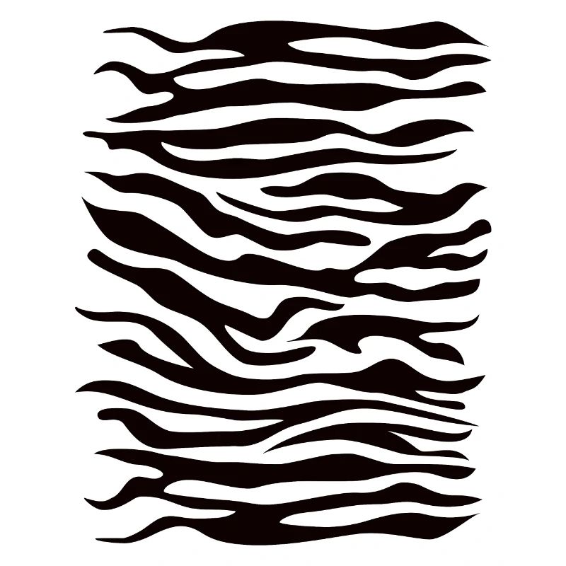 Zebra pattern black