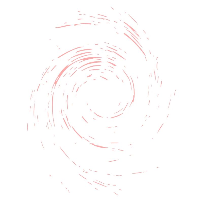 Abstract Gyro / Line / Red / Pattern