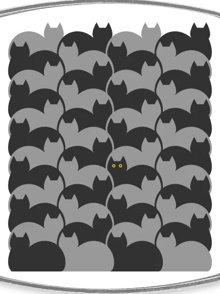 Escher Style Cats texture