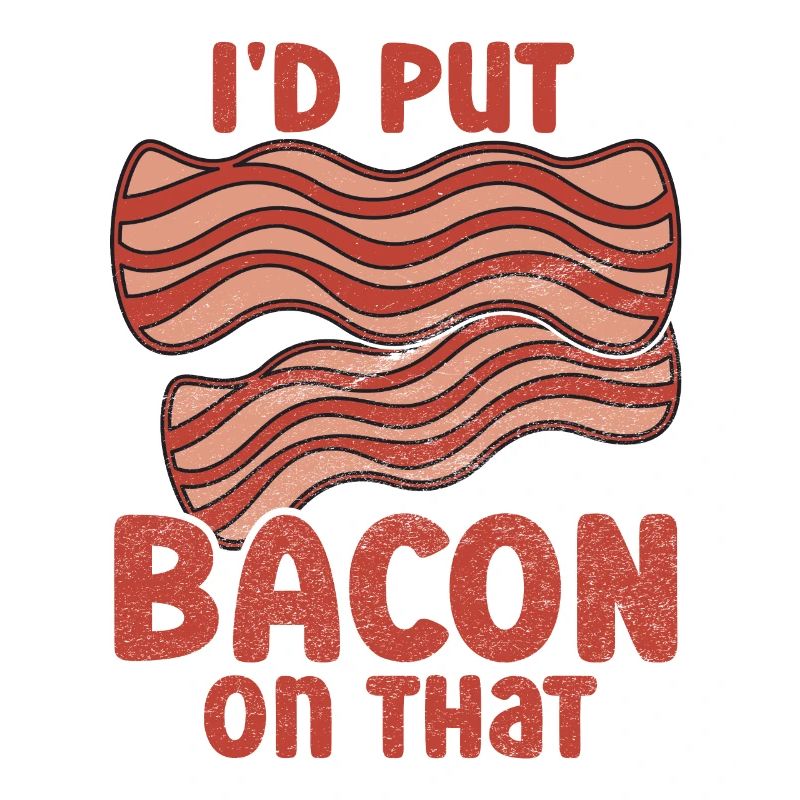 Drôle De Bacon Dire Du Bacon Croustillant De la malbouffe