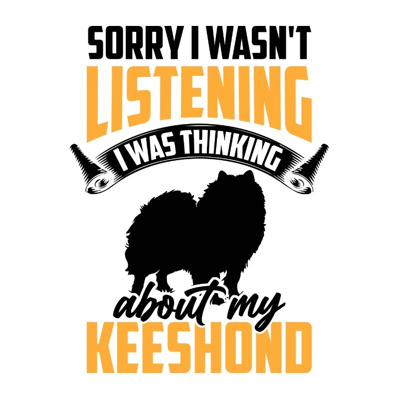 Pensée de Wolfsspitz German Keeshond