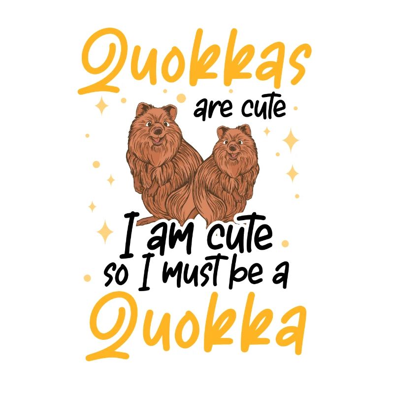 Ich bin ein Quokka Beuteltier Australien