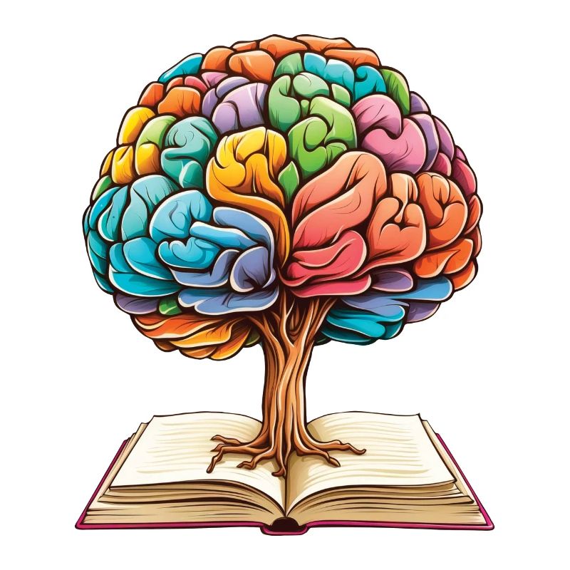 Reading Forms Mindset Growth Artwork Tree