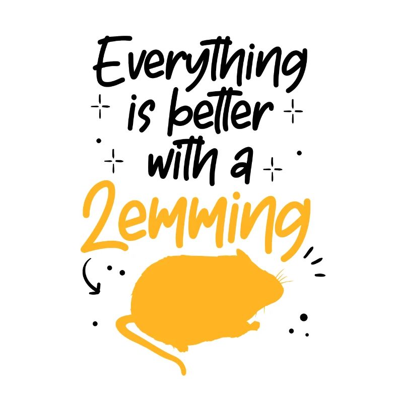 Lemming Vole Everything Better with Lemming