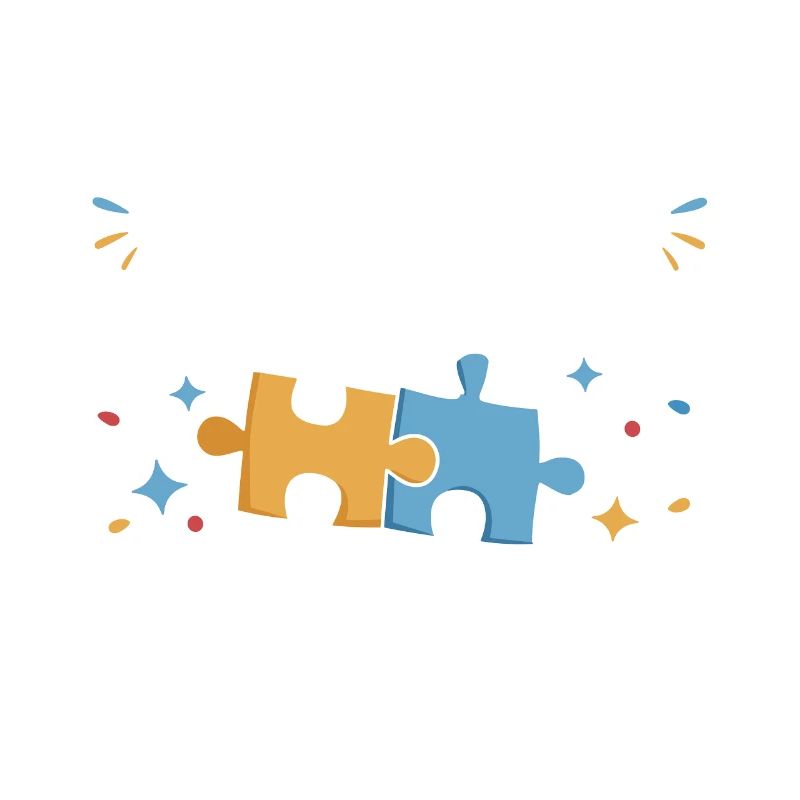 Nur noch ein Teil, ich verspreche ein lustiges Puzzle