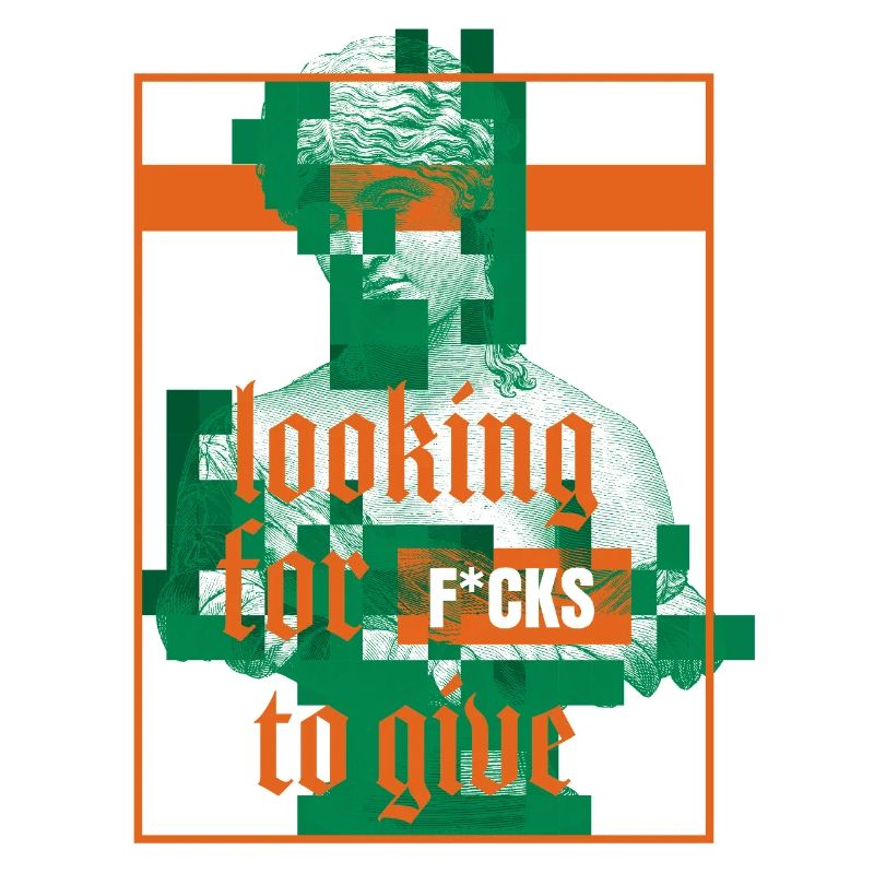 Statue with Attitude Statement Design