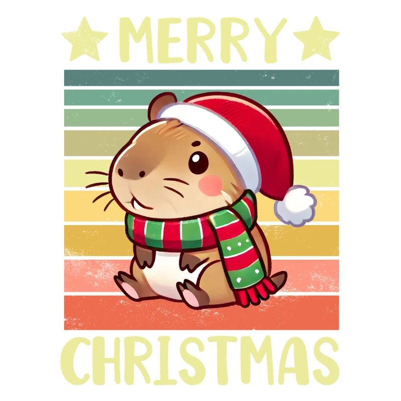 Capybara Christmas