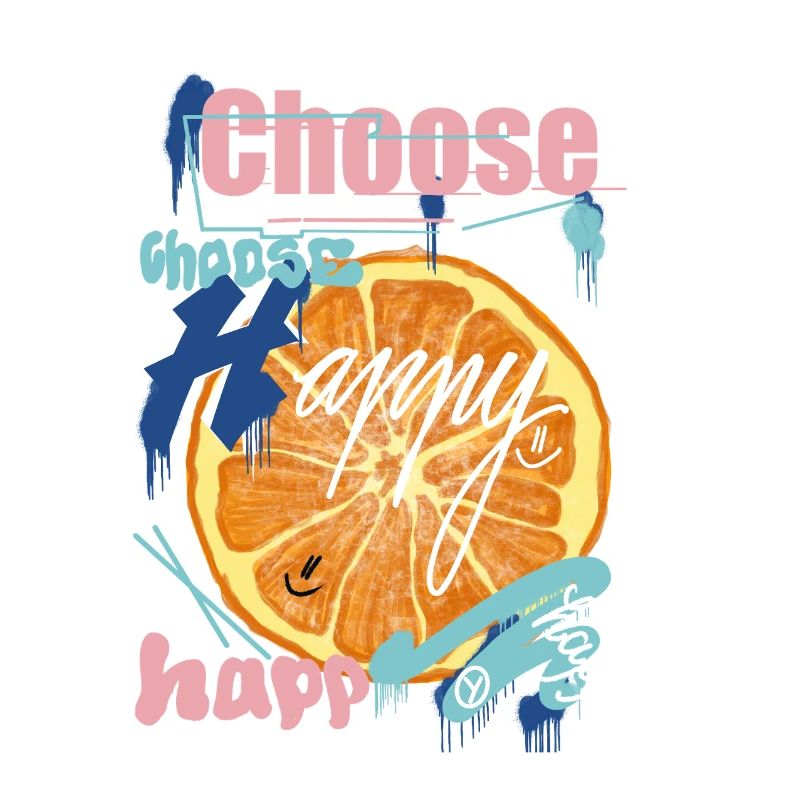 Orange Joy Collage