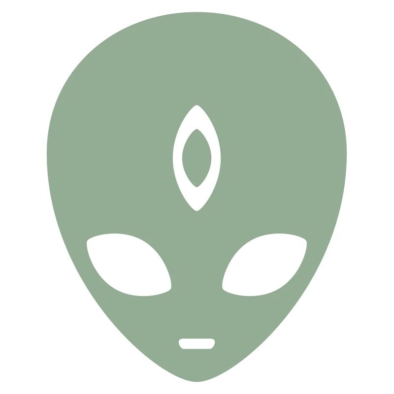 Alien Third Eye Minimalist