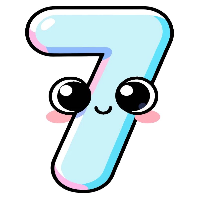 Gâteau Kawaii Numéro 7