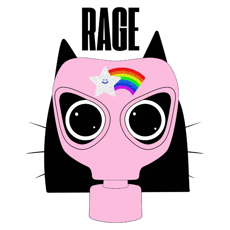 Rage Kitty Cat Protest