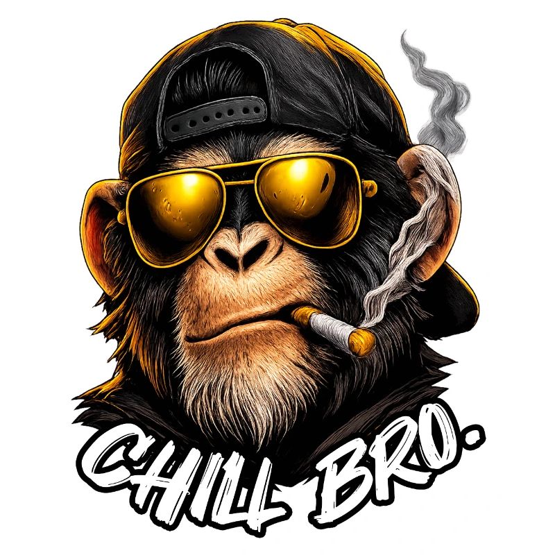 Chimpanzé Cool Bro