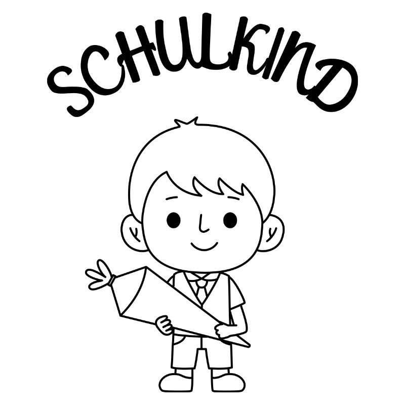 Schulkind Junge Schulstart Einschulung