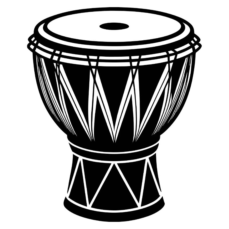 African conga drum