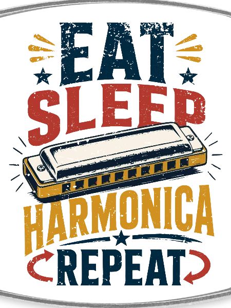 Instrument Harmonica Repeat-Music Harmonica