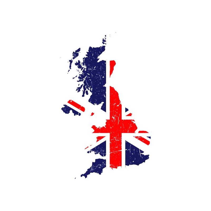 Union Jack Map | UK Flag | Britain | UK