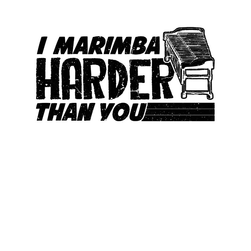 I Marimba Retro Percussion Marimba Player