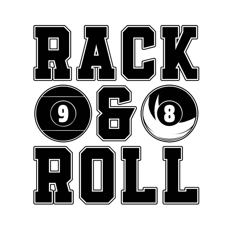 Rack & Roll Cue Sports Billiard Ball Pool Player