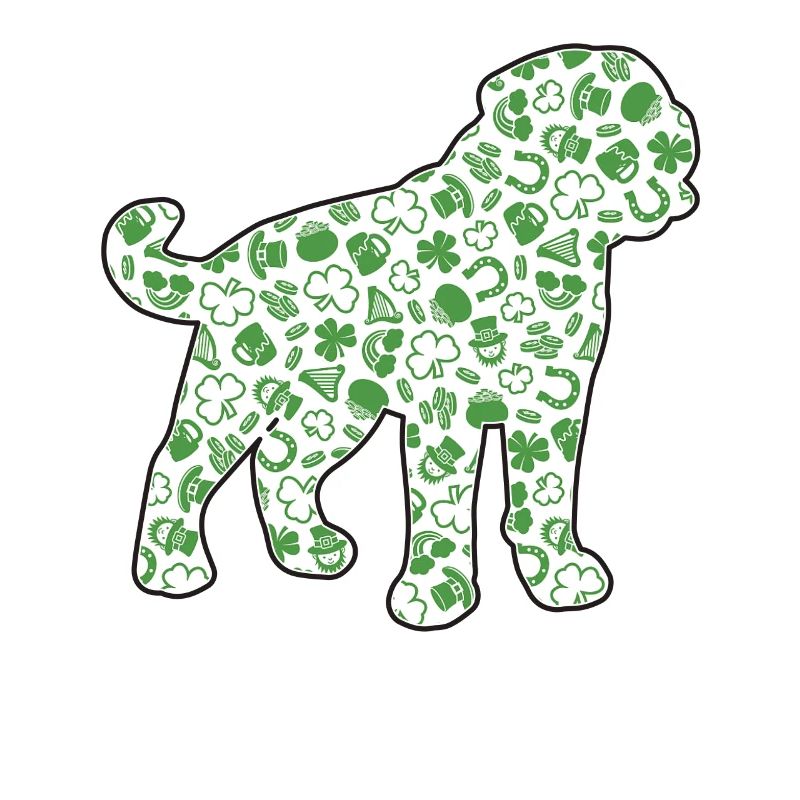Rottweiler St. Patrick's day Irish