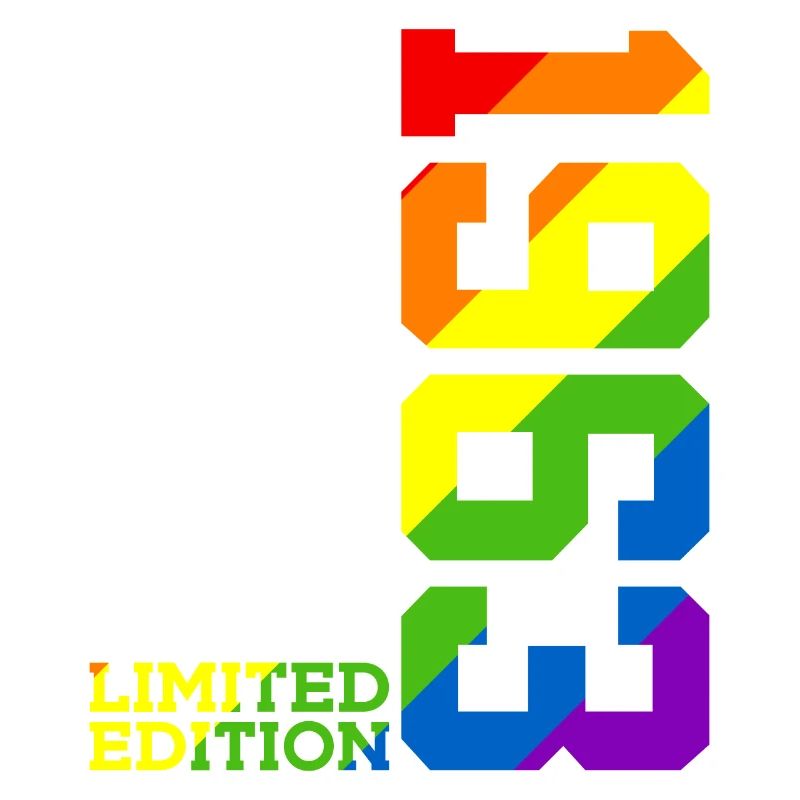 ORGOGLIO PER IL 63° COMPLEANNO DELL'ARCOBALENO LGBTQ 1963