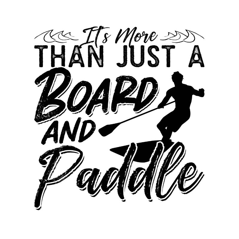 C’est plus qu’un simple paddle boarder