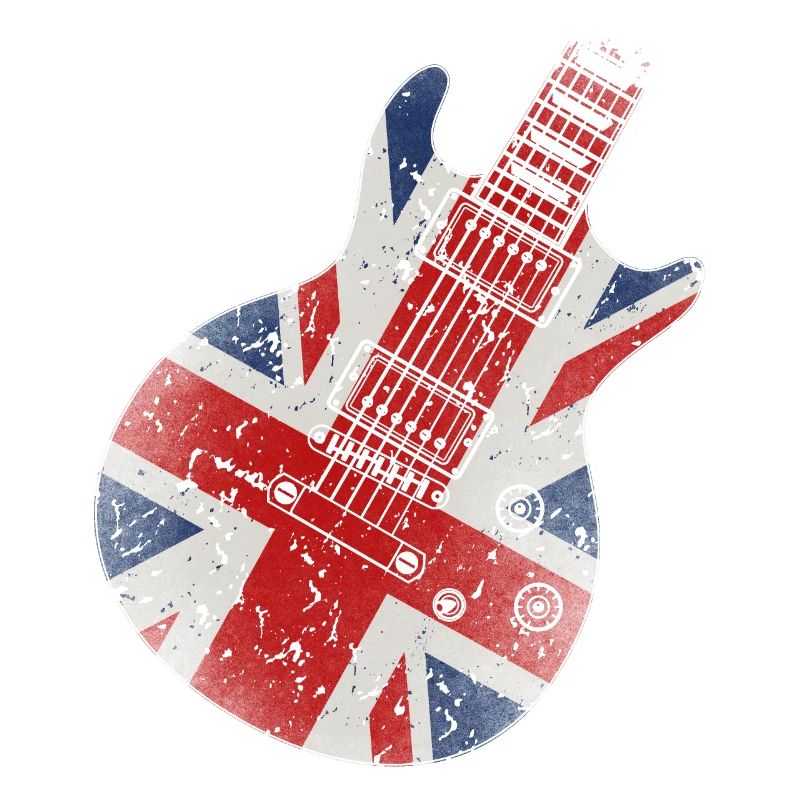 Union Jack Guitar
