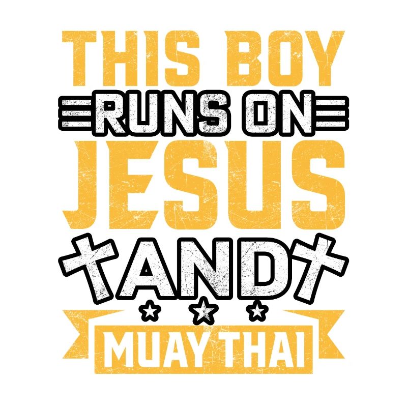 This Boy läuft auf Jesus und Muay Thai