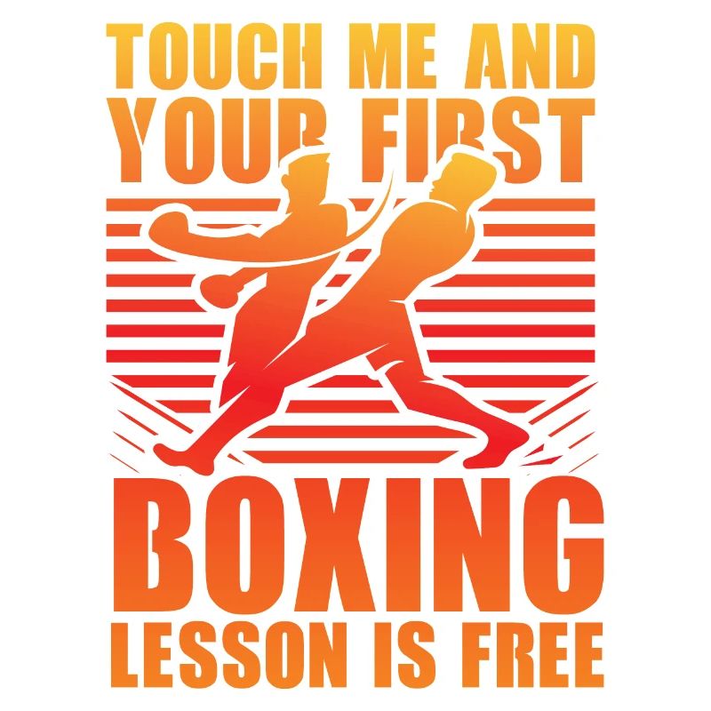 Touch me and your first Boxing Lesson is free