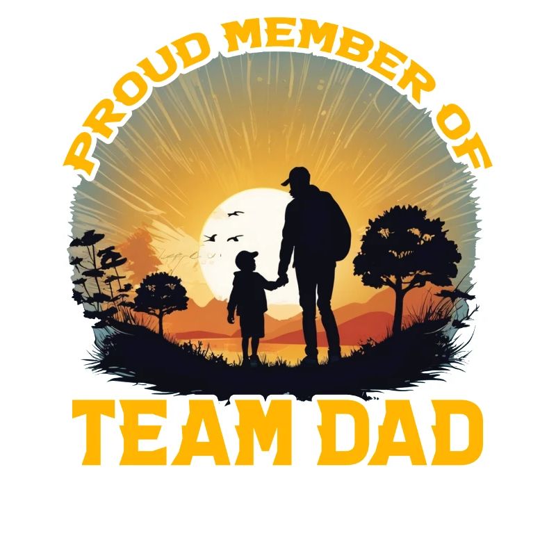 Fier membre de l’équipe papa