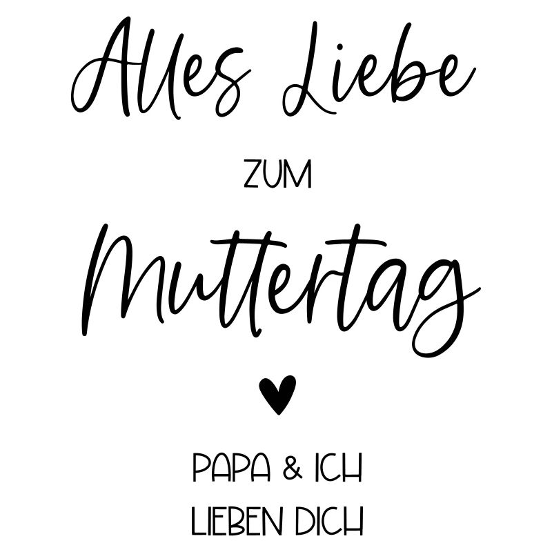 Glückwunsch zum Muttertag Geschenkidee