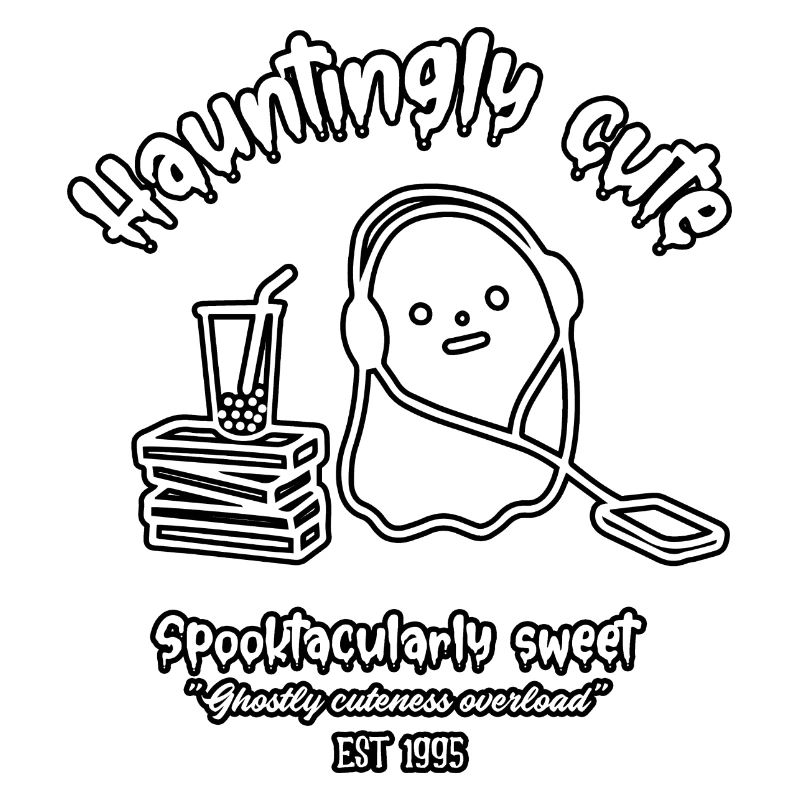 Hauntingly cute. Ghostly cuteness overload - Ghost