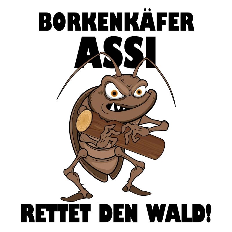 Borkenkäfer Assi - Rettet den Wald