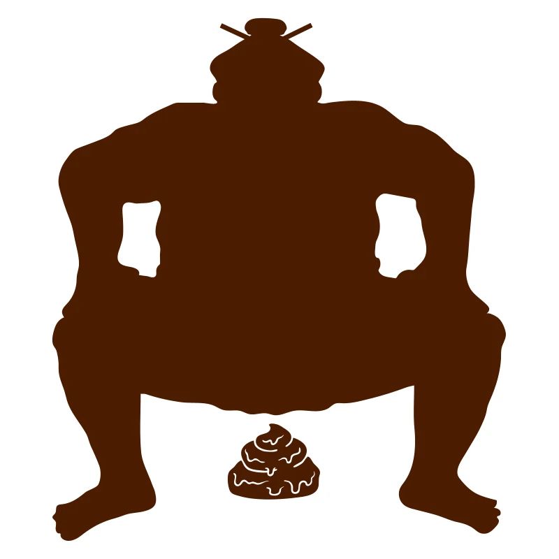 Häufchen Sumo Ringer