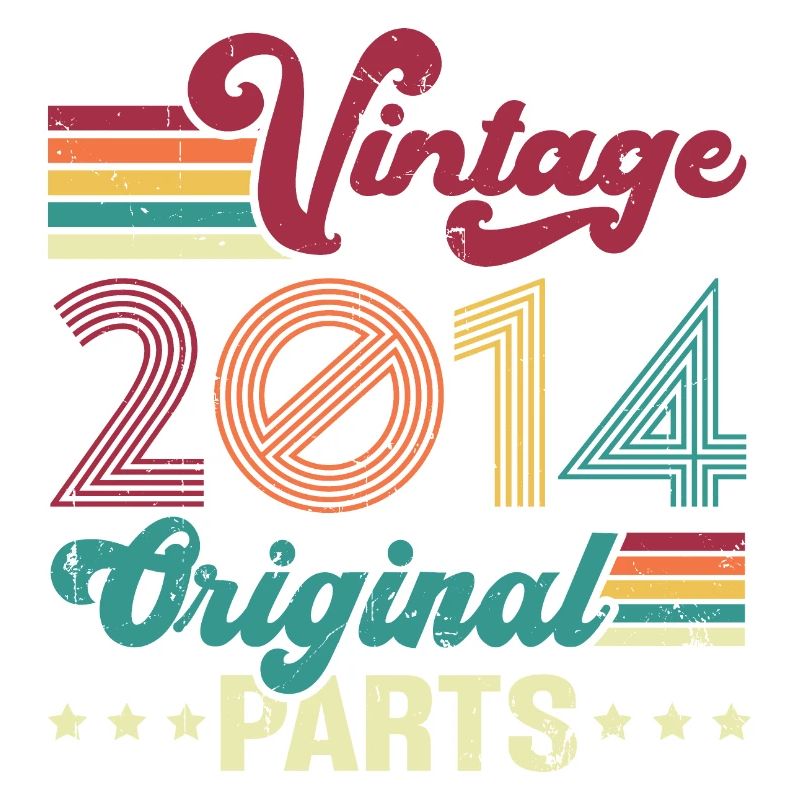 Vintage 2014 Original, Geburtstagsgeschenk