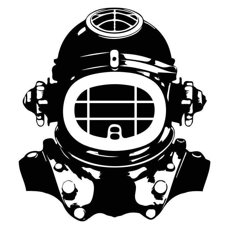 Casque de plongée Apnée de plongée vintage