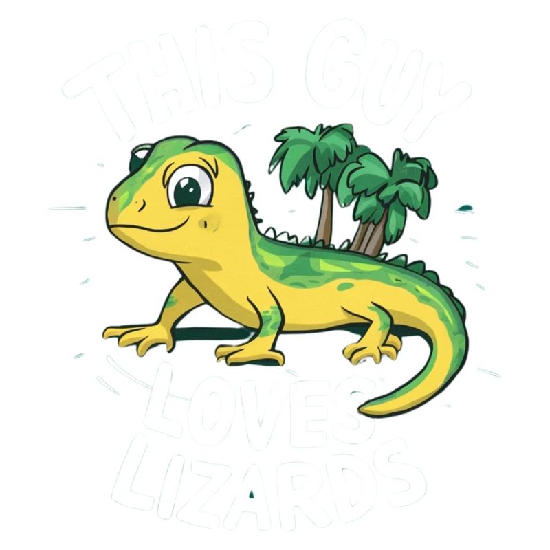 This Guy Loves Lizards