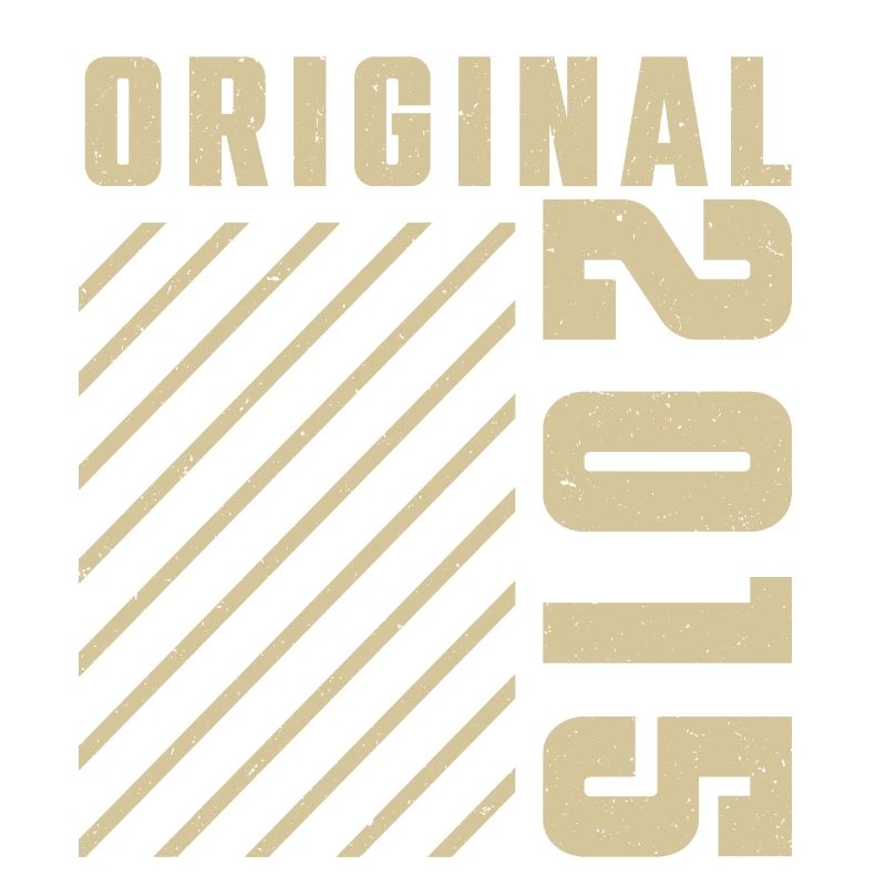 Original 2015 Authentic 2015 Vintage Bursdag