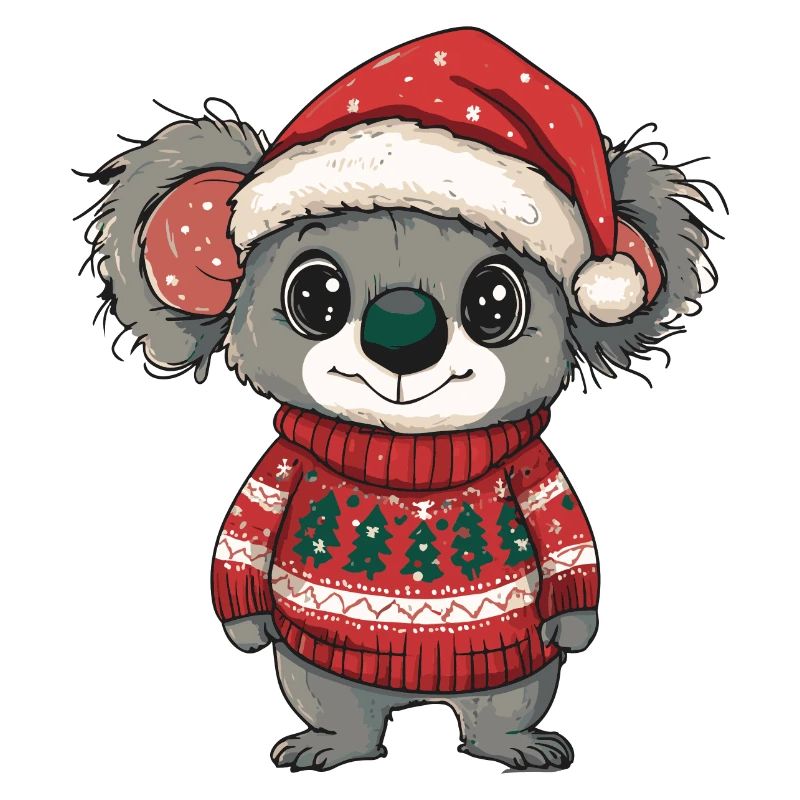 Koala Christmas Comic