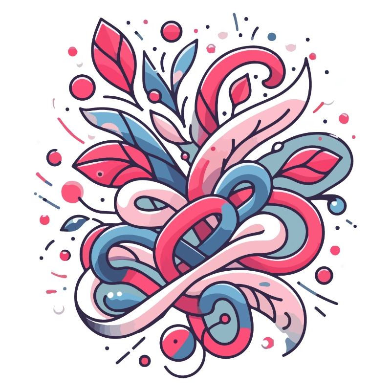 Abstract Floral Pattern