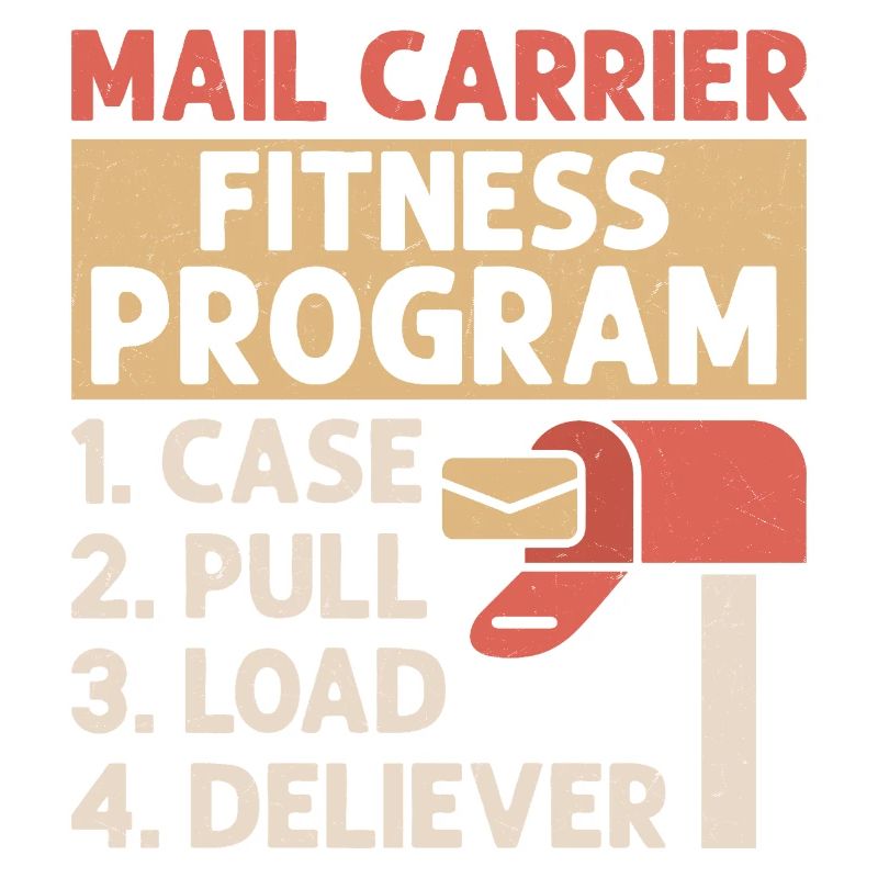 Mail Carrier Fitness Program Postal Worker Mail