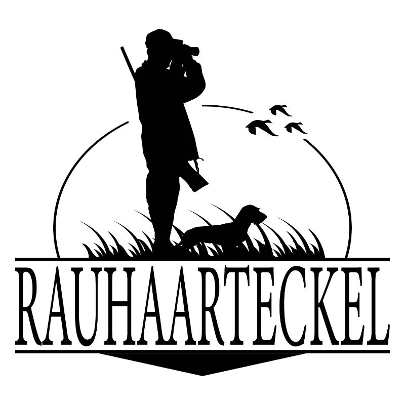 RAUHAARTECKEL Jagdhunde Jäger Jagd Wilsigns