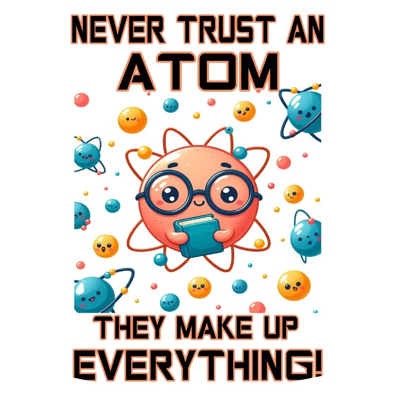 Never trust an Atom - they make up everything!