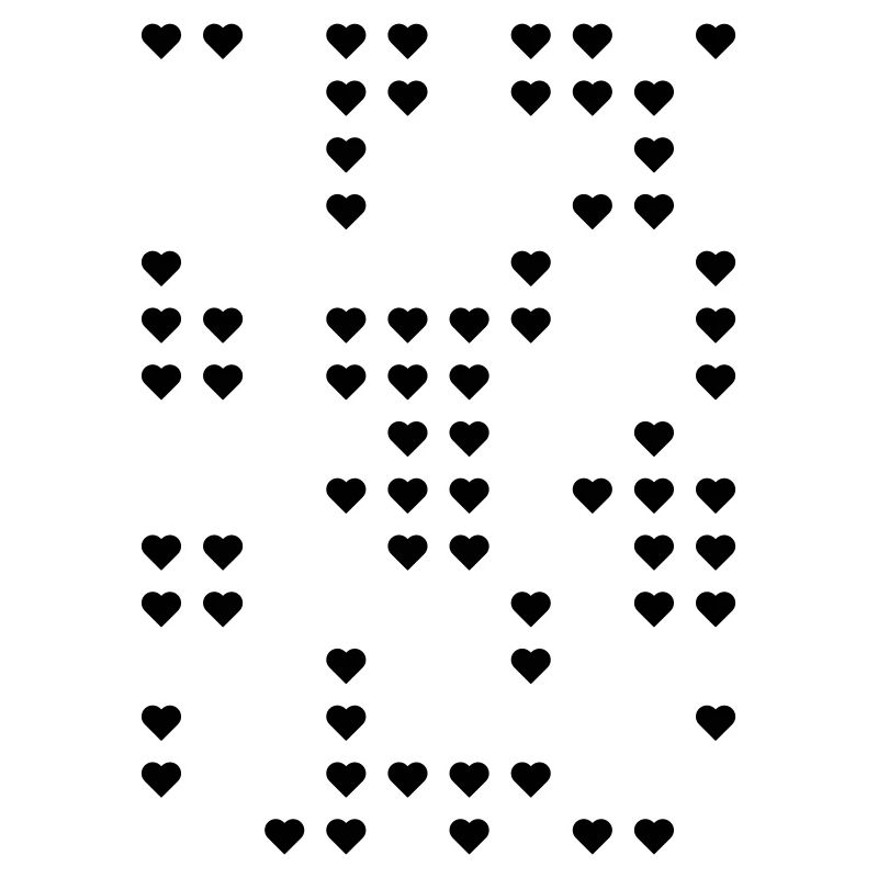 Herz Puzzle Schnee Geschenk
