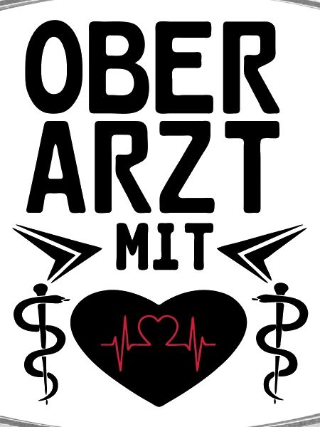 Oberarzt mit Herz Geschenk