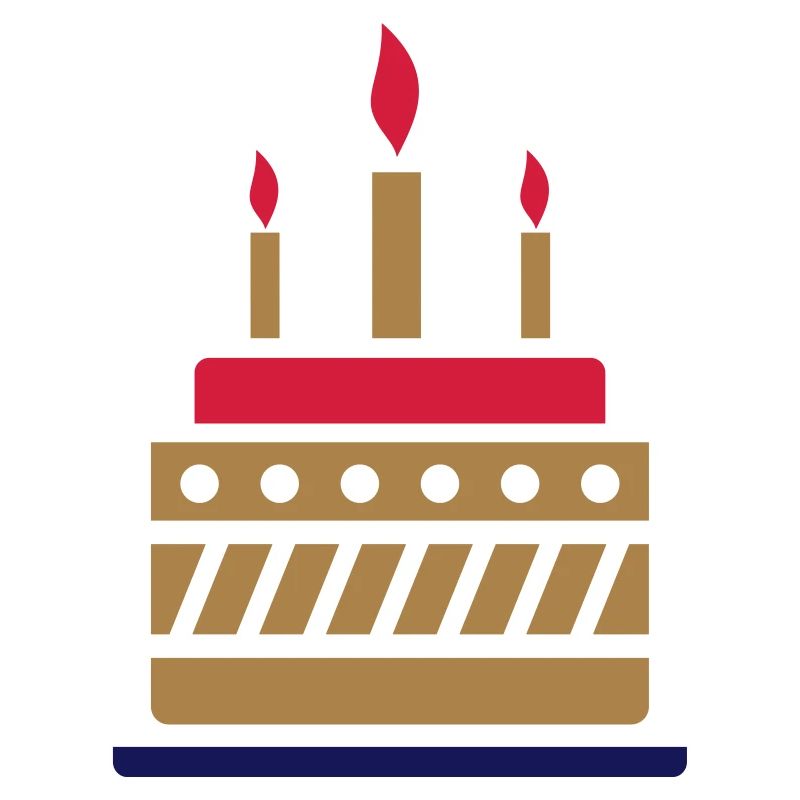 Cake pie birthday