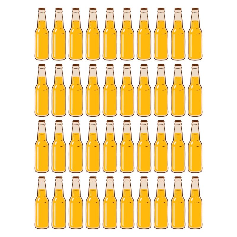 40. Geburtstag Bierflaschen Bier Bierzig Vierzig